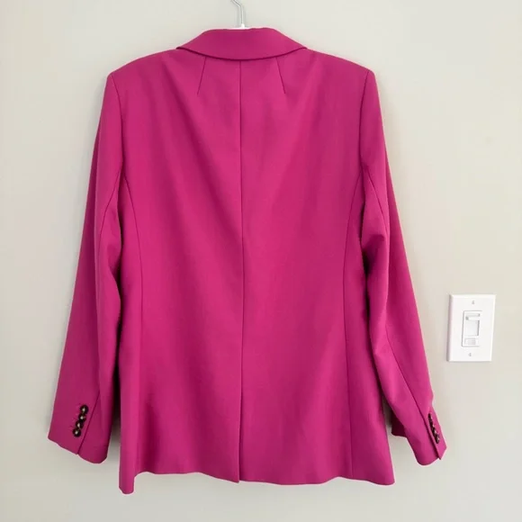 J. Crew Willa Blazer Italian City Wool Blend Blazer Jacket Pink Size 10T